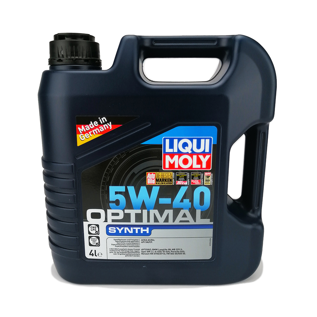 Олива моторна 5W-40 4л Optimal Liqui Moly