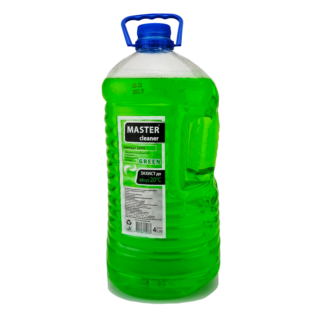 Рідина в бачок омивача зимова 4л -20°C Екзотик Master cleaner