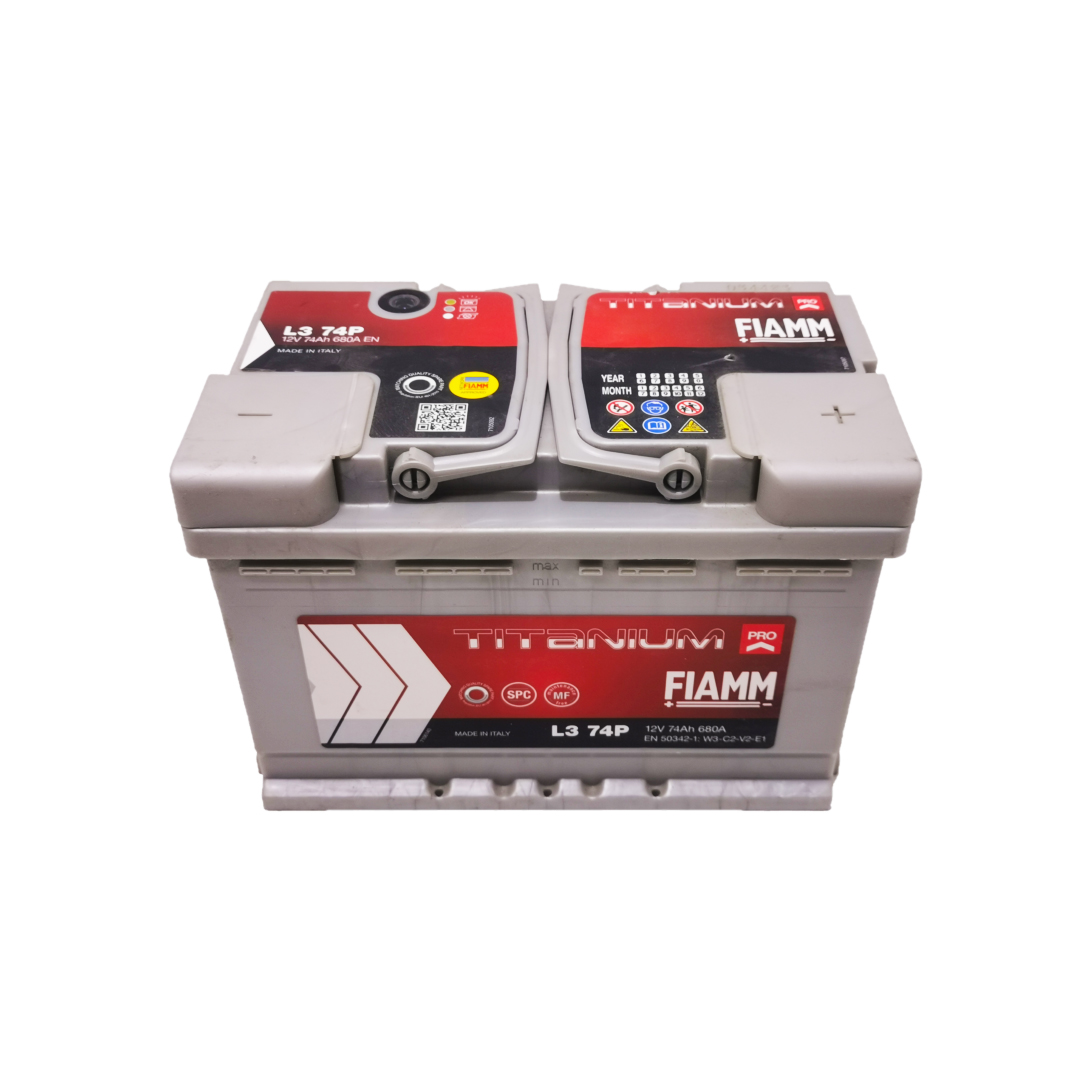 Акумулятор 74 А/год євро 680 А Titanium Fiamm