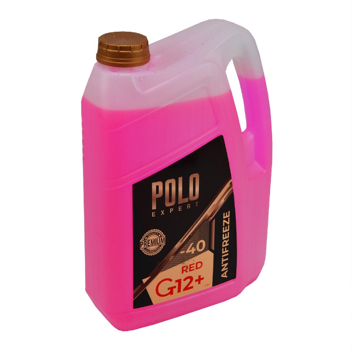 Тосол антифриз (охолоджуюча рідина) 5л червоний -40 G-12+ Premium Polo Expert