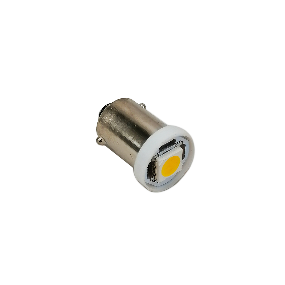 Лампа щитка приладів LED T8W 24V 1 діод біла (тепло) Tempest