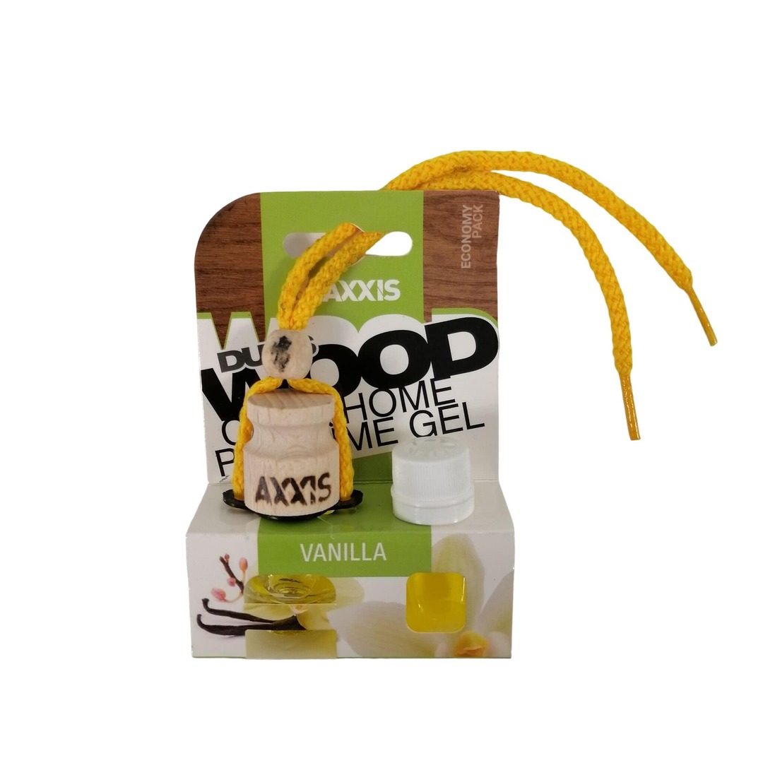 Освіжувач салону на дзеркало рідкий 5 мл Vanilla (Ваніль) Wood Axxis