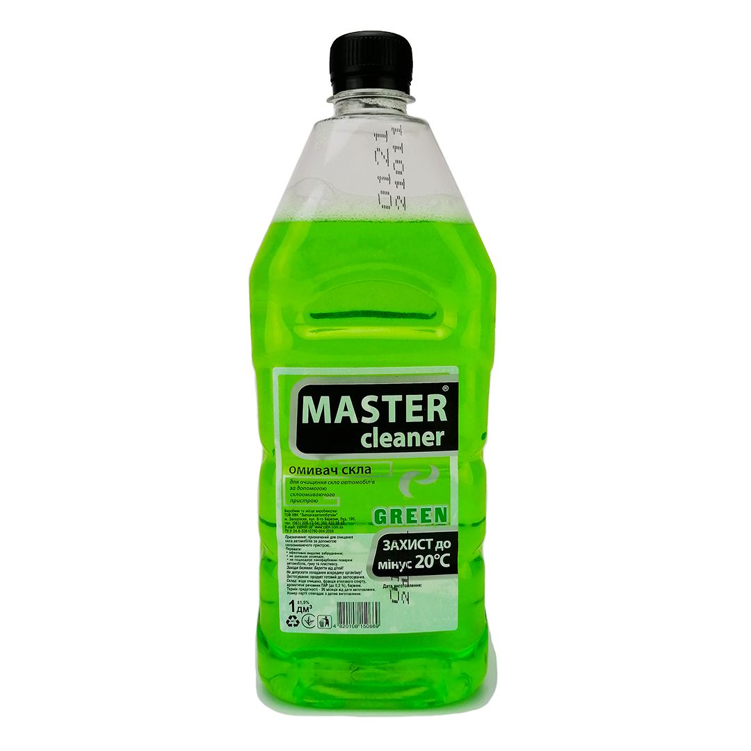 Рідина в бачок омивача зимова 1л -20°C Екзотик Master cleaner