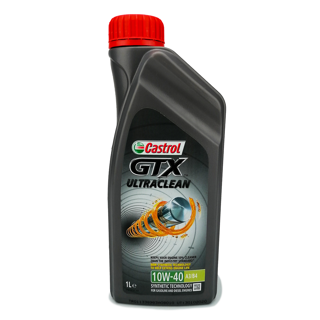 Олива моторна 10W-40 1л GTX Castrol