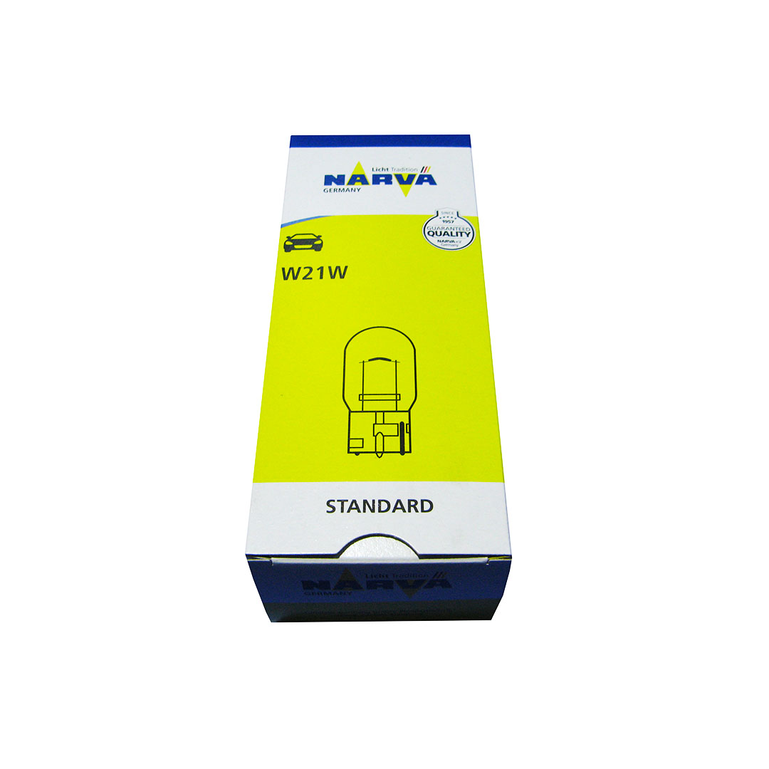 Лампа б/ц W21W 12V велика 1 контактна Narva