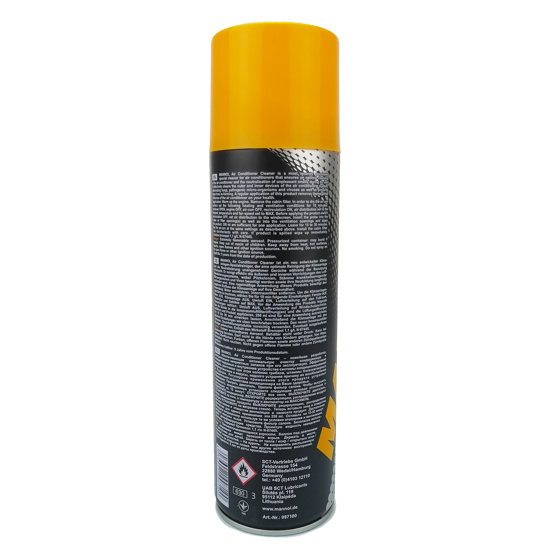 Очищувач кондиціонера 520 мл пінний аерозоль Air Conditioner Cleaner SCT