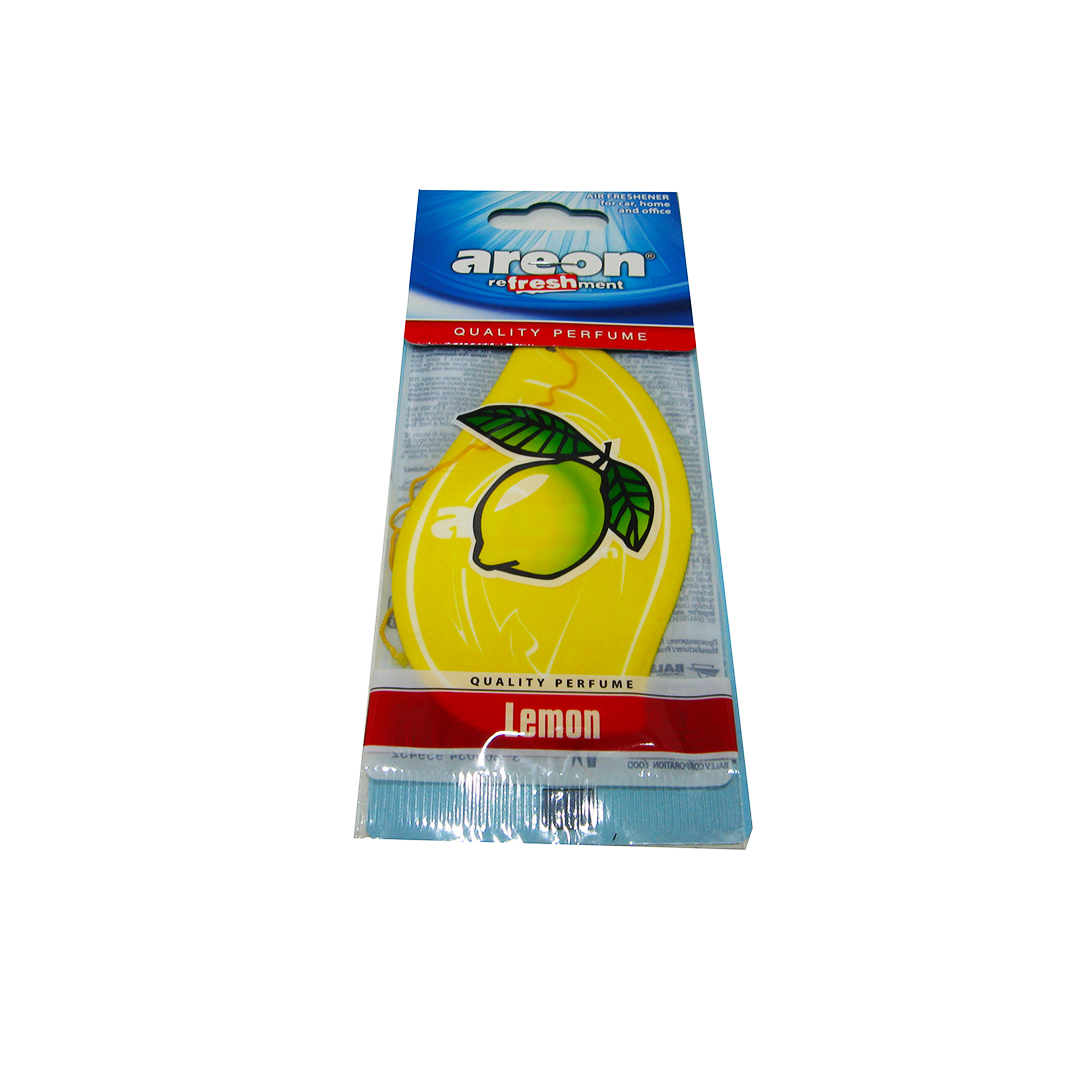 Освіжувач салону на дзеркало сухий Lemon (Лимон) Mon Classic Areon
