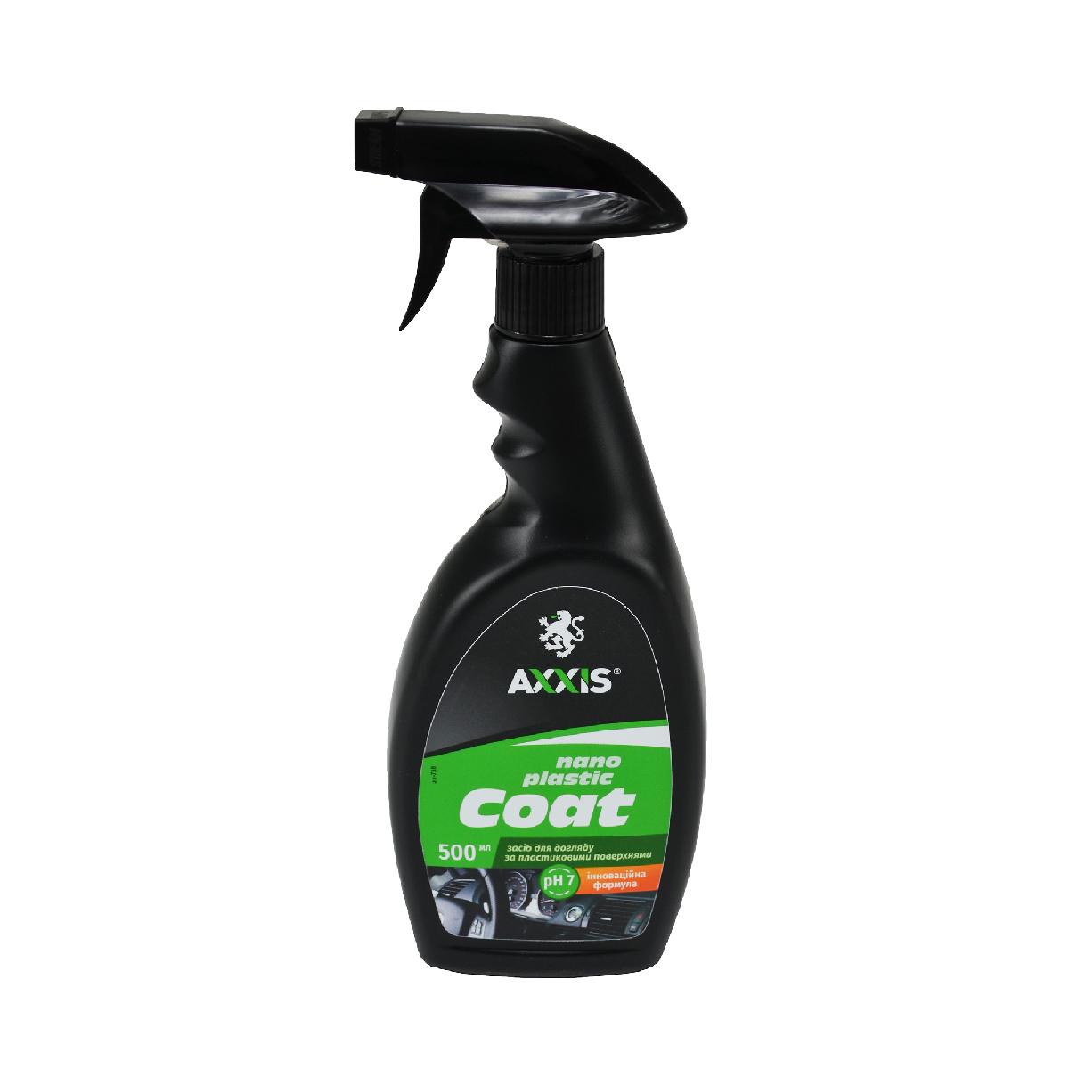 Очисник пластику 500 мл тригер Nano Plastic Coat Axxis