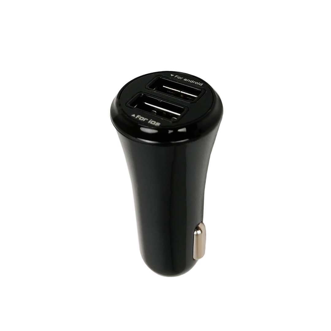 Автомобільний зарядний пристрій 2 USB 2100mA Voin