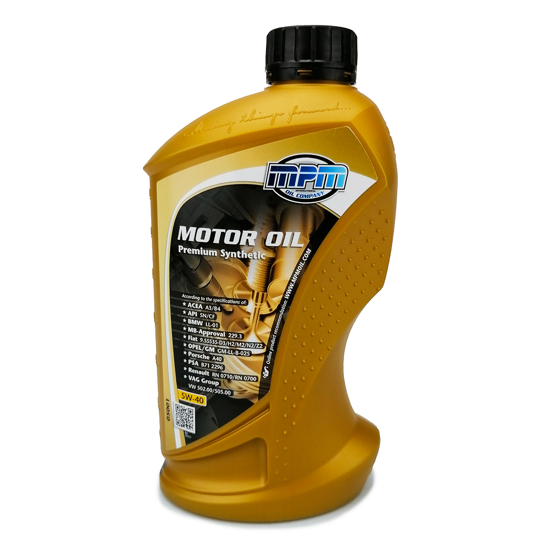 Олива моторна 5W-40 1л Premium MPM