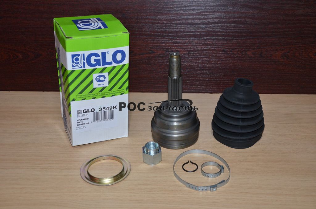 Шркш зовнішній 22/29 без ABS Ланос 1.4, 1.5 GLO