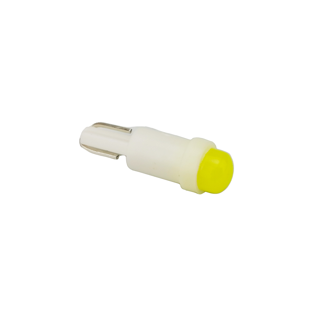 Лампа щитка приладів LED T5-01W 24V 1 діод біла (тепло) Tempest