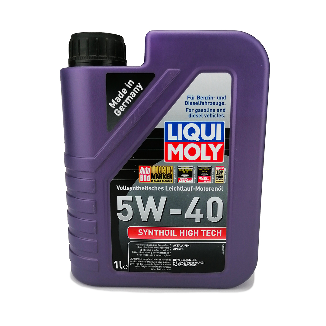 Олива моторна 5W-40 1л Synthoil High Tech Liqui Moly