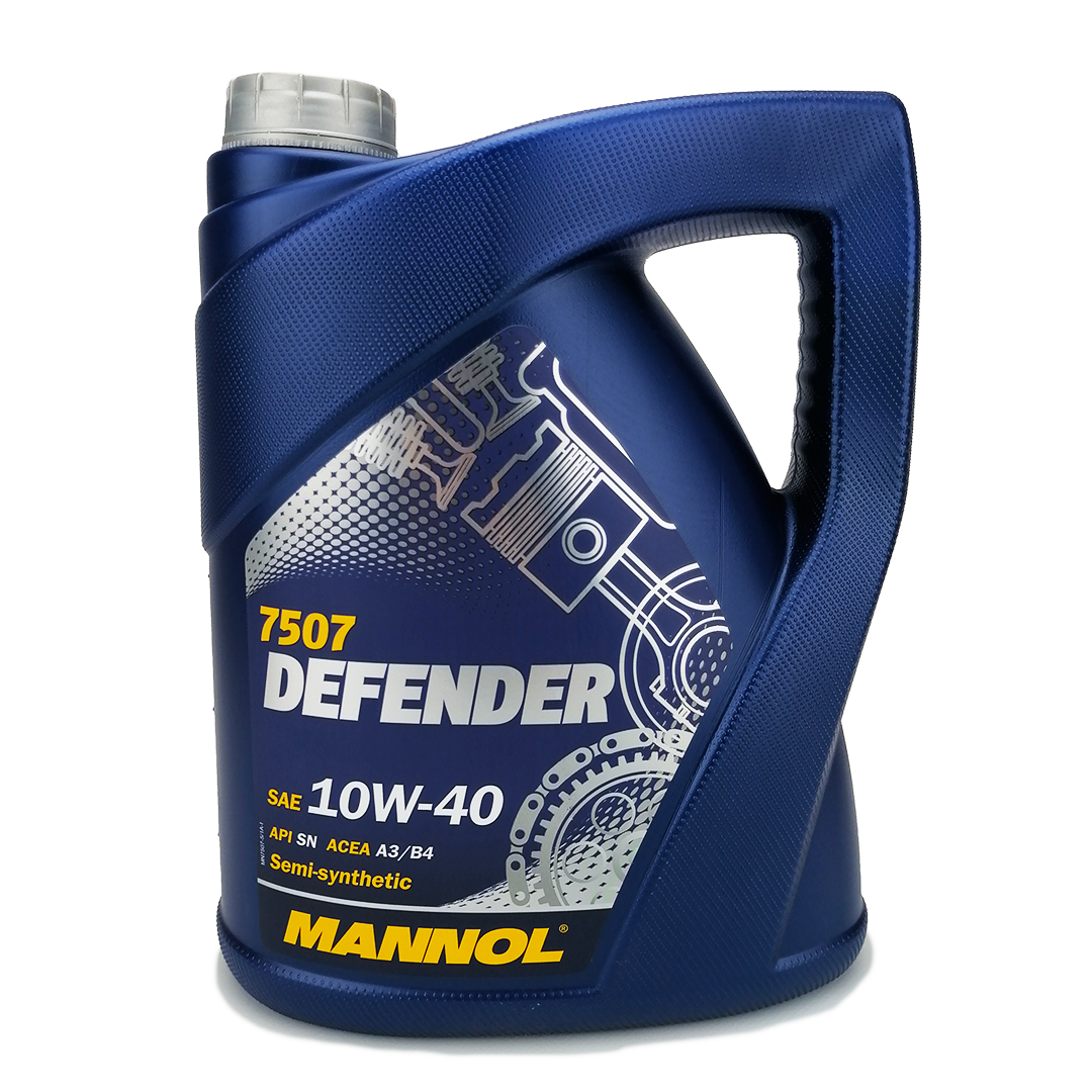 Олива моторна 10W-40 5л Stahlsynt Defender Mannol