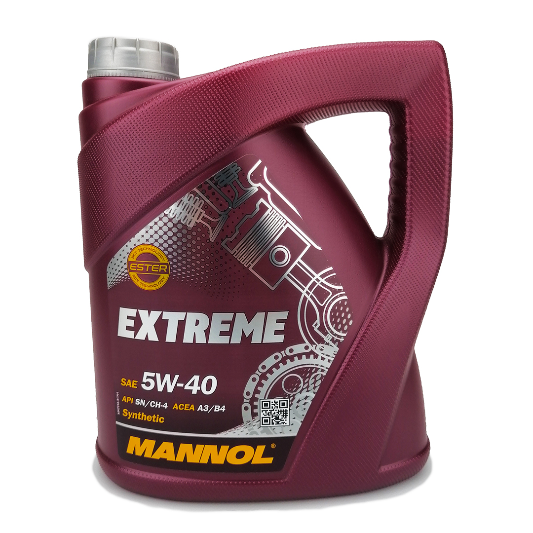 Олива моторна 5W-40 4л Extreme Mannol
