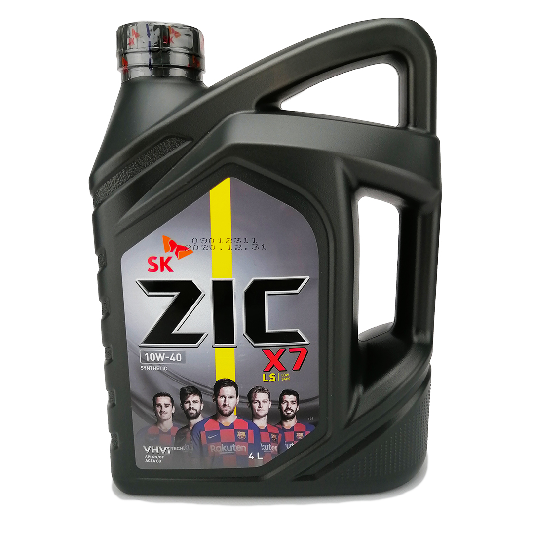 Олива моторна 10W-40 4л Х7 LS ZIC