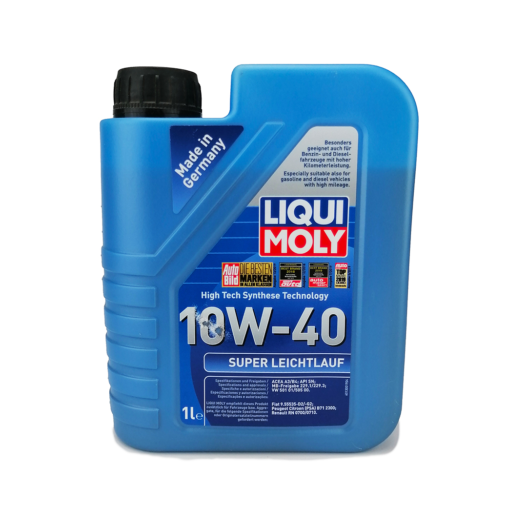 Олива моторна 10W-40 1л Super Leichtlauf Liqui Moly