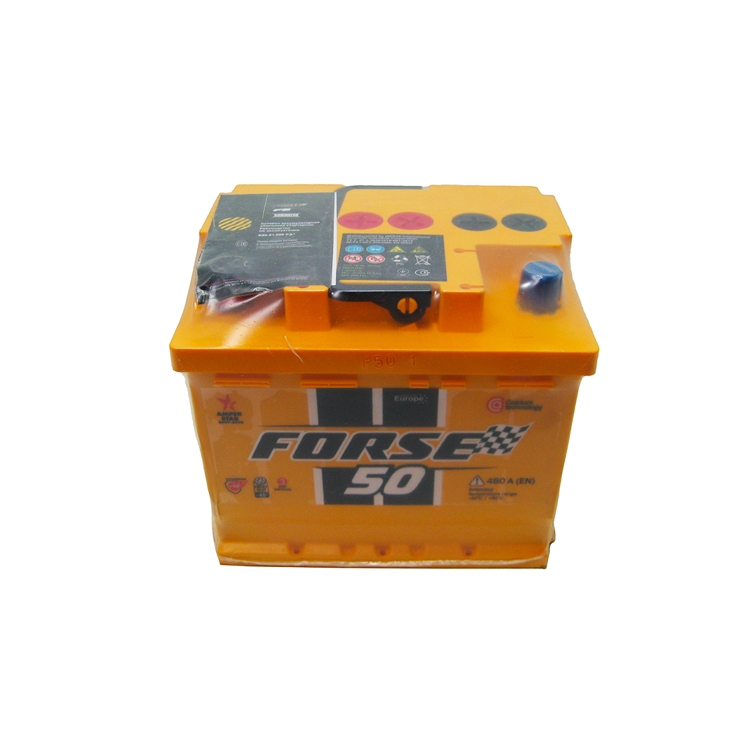 Акумулятор 50 А/год + лівий 480 А (Westa) Forse