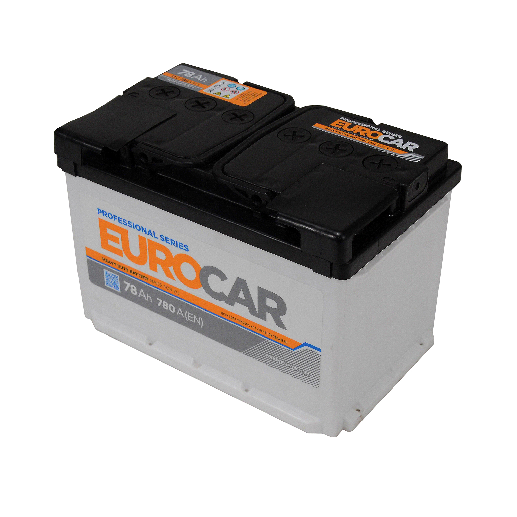 Акумулятор 78 А/год євро 780 А Eurocar