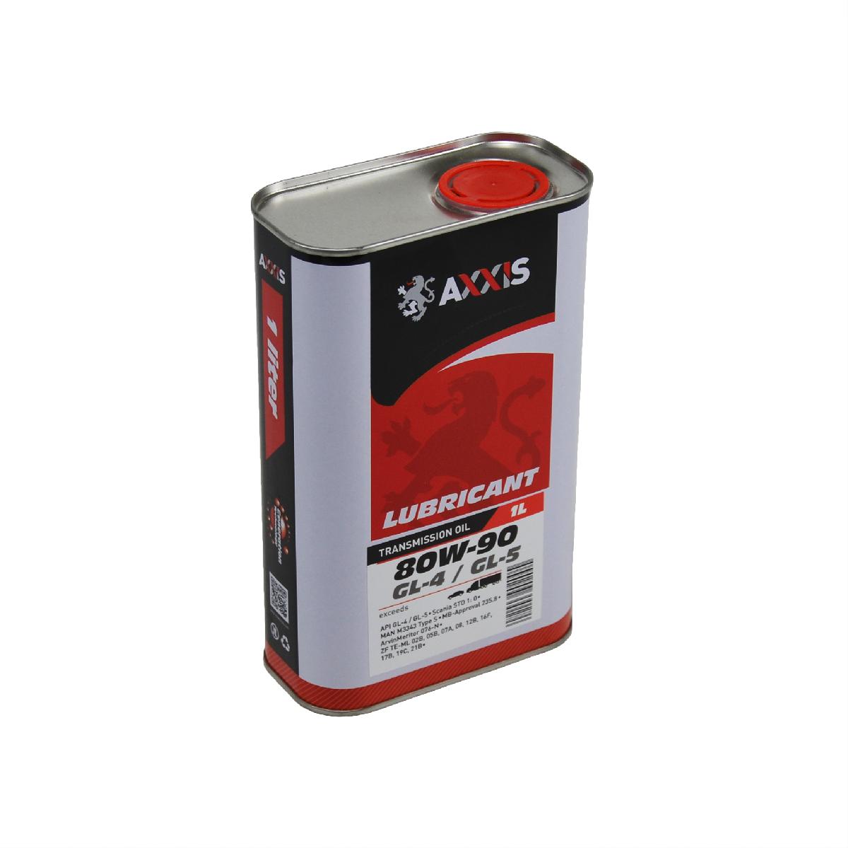 Олива трансмісійна 80W-90 1л GL-4/GL-5 Axxis