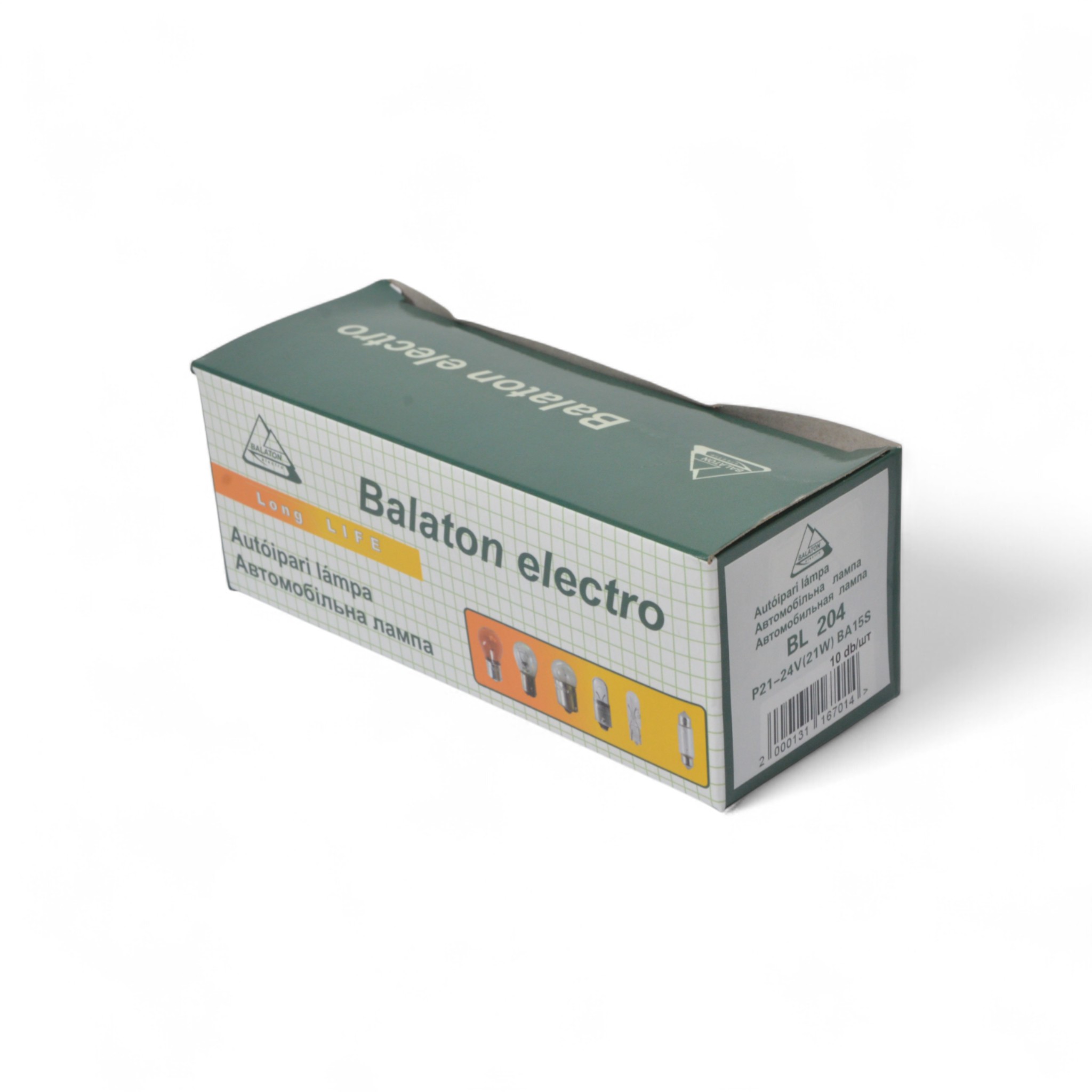 Лампа одноконтактна P21W 24V (в упак. 10 шт) Balaton