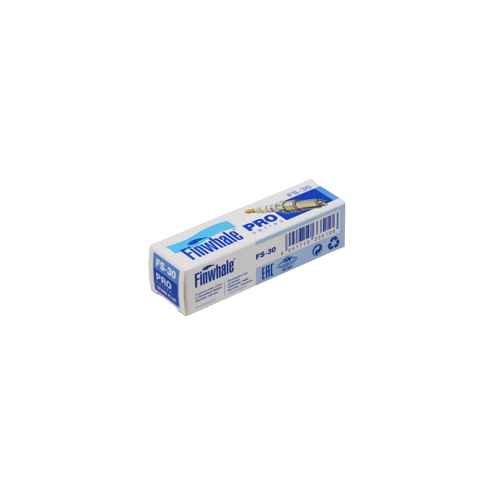 Свічка запалювання FS30 (в індив. упак.) 3 контакти 2108 8V LPG Pro Finwhale