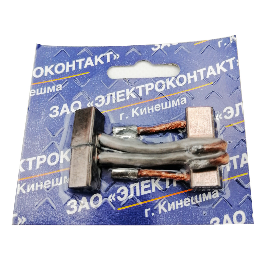 Щітки стартера Таврія, Славута, Ока 1111, Трактор Т-16, Т-20, ПД-10 (компл. 4 шт.) Електроконтакт