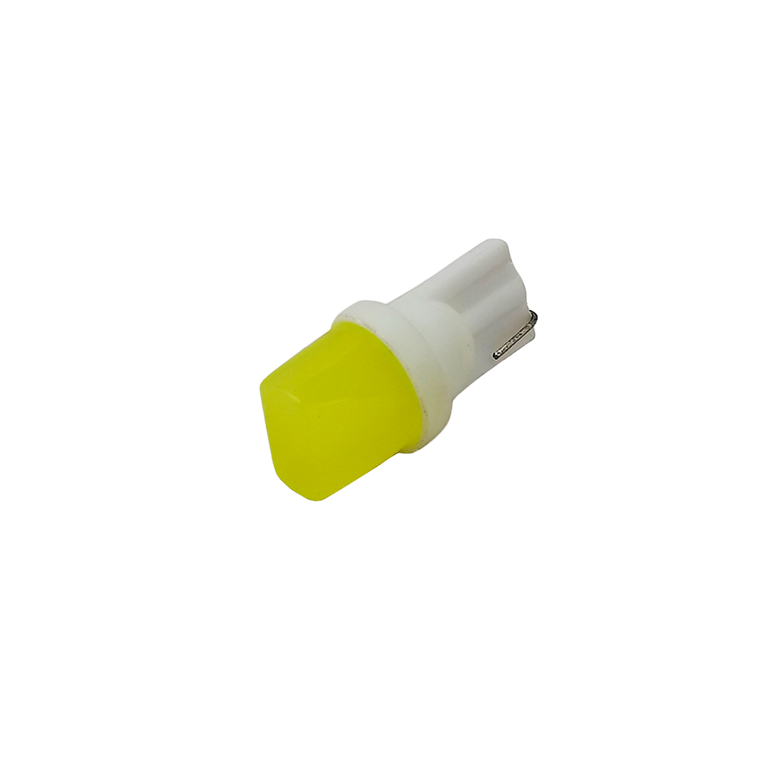 Лампа б/ц LED Т10 24V 1 діод біла суцільне світло 3D 24V Квант