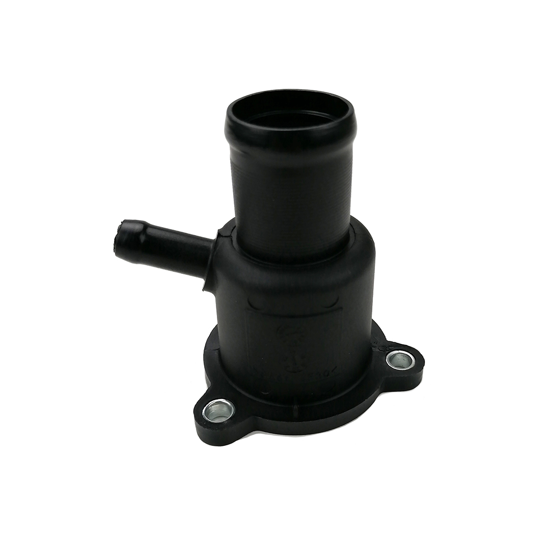Корпус термостата пластик Renault Logan, Duster, Sandero, Kangoo, Laguna, Megan 1.4, 1.6 OTP Frank