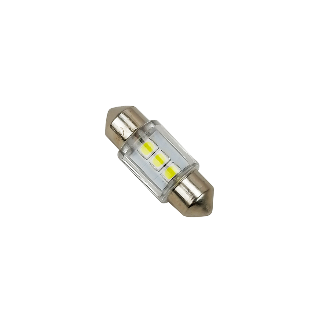 Лампа салону LED 31 мм T11 12V 3 діода Tempest