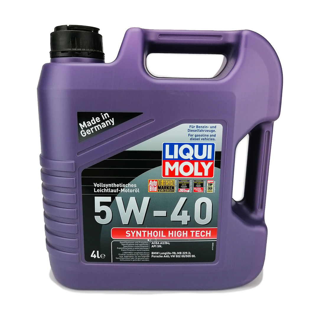 Олива моторна 5W-40 4л Synthoil High Tech Liqui Moly