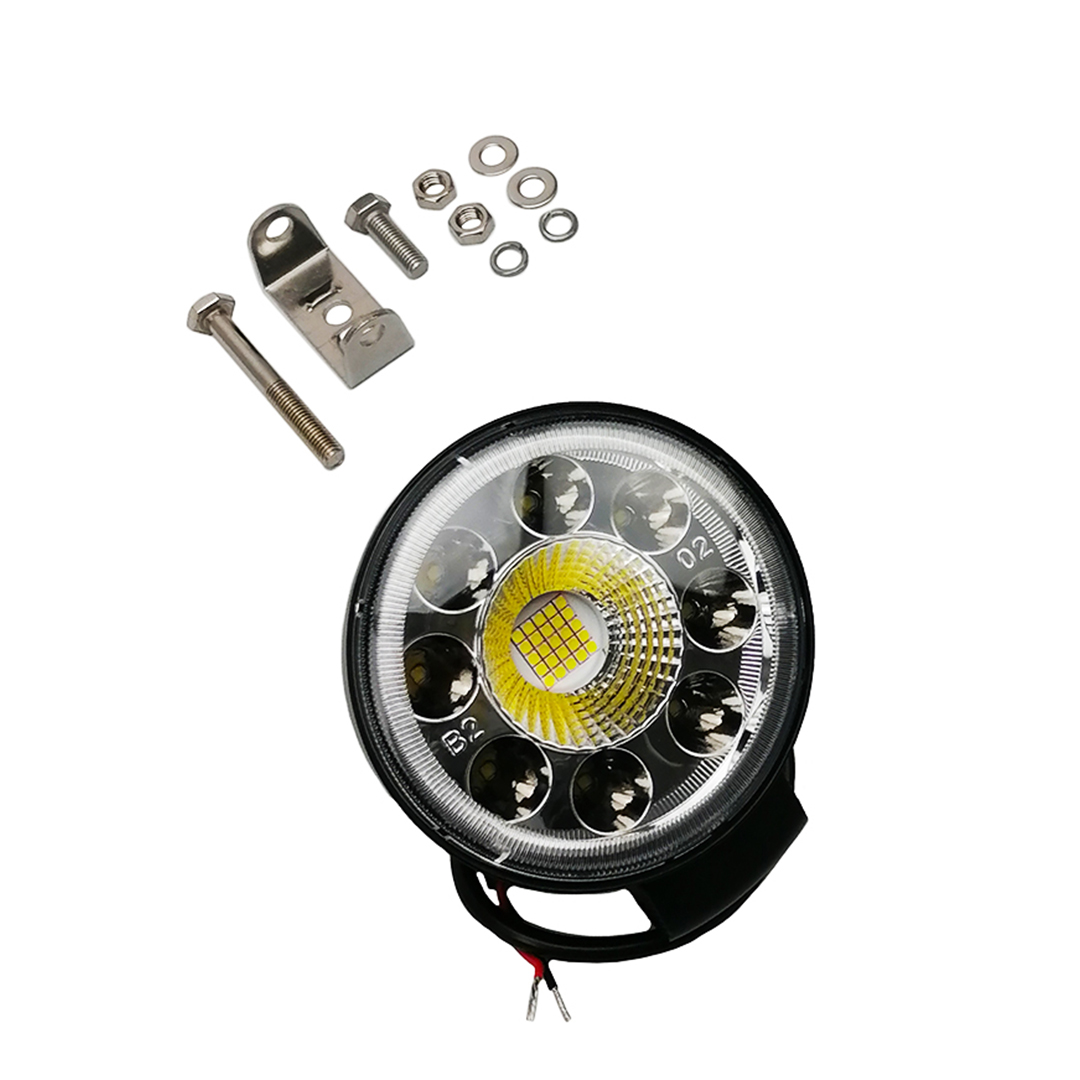 Фара LED додаткова спрямований промінь 99W 6000К кругла ДК