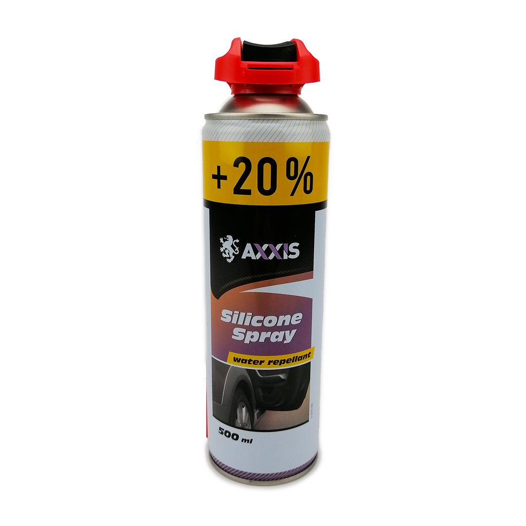 Мастило силіконове 500 мл + 20% аерозоль Water Repellant Axxis