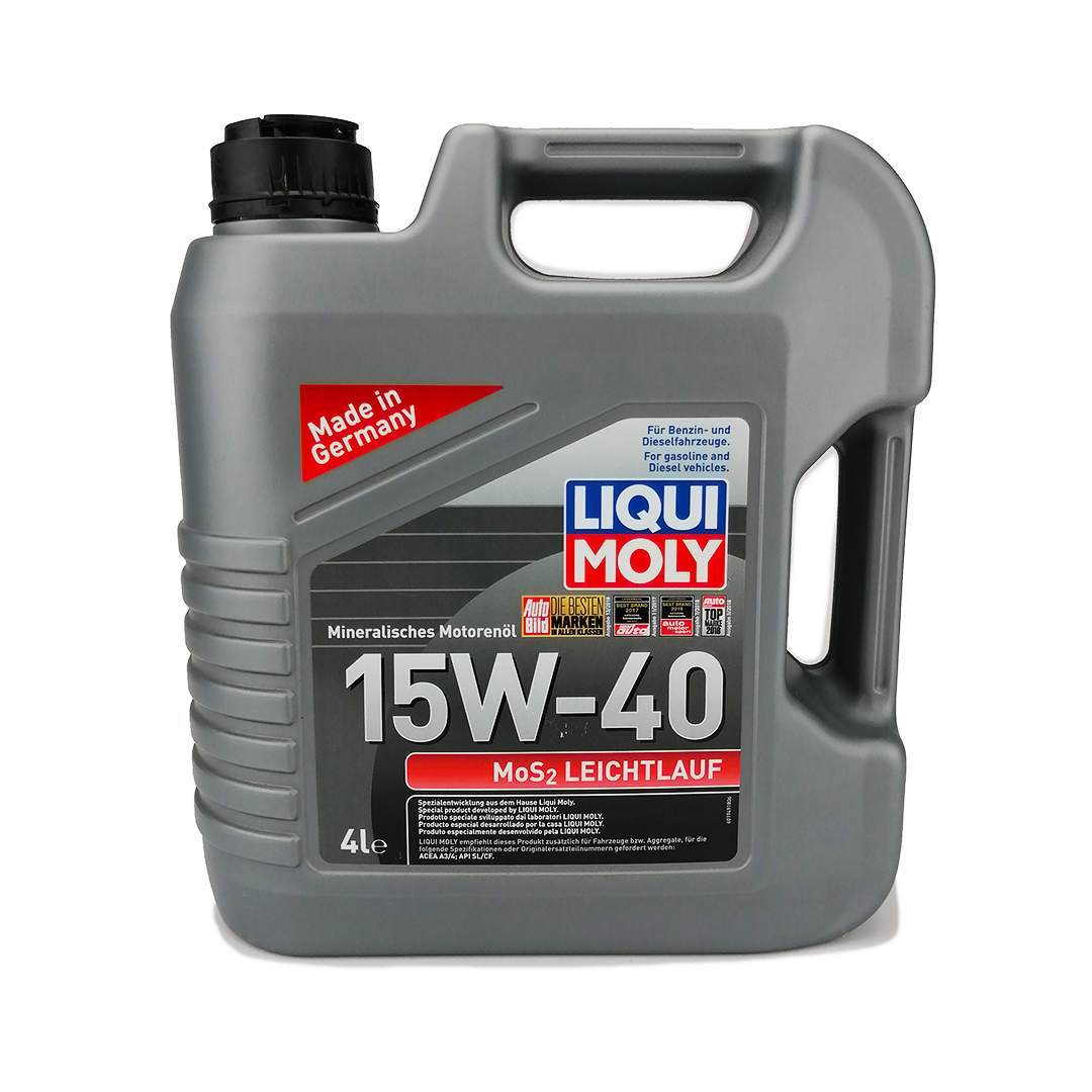 Олива моторна 15W-40 4л MoS2 Liqui Moly