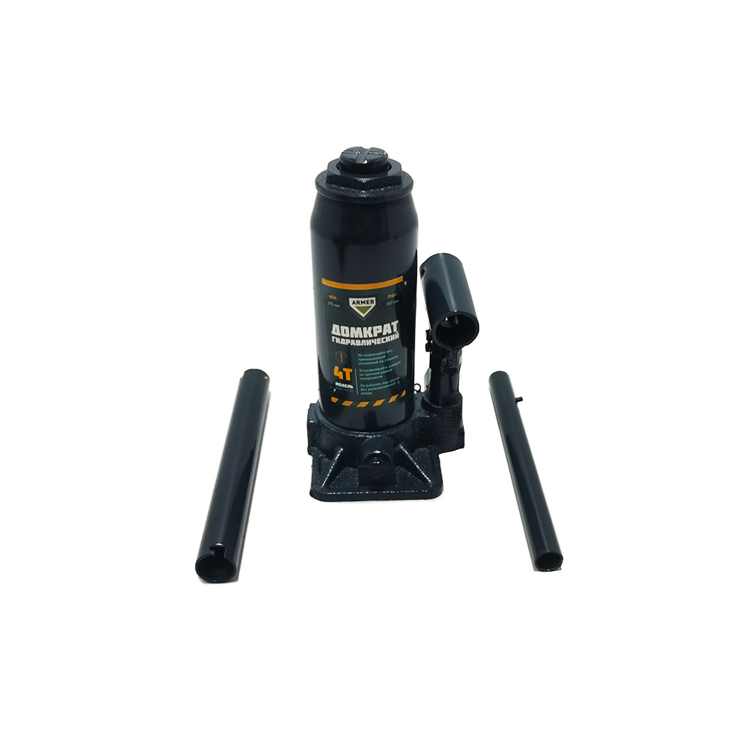 Домкрат гідравлічний пляшковий 4 т ARM-4PVC Armer