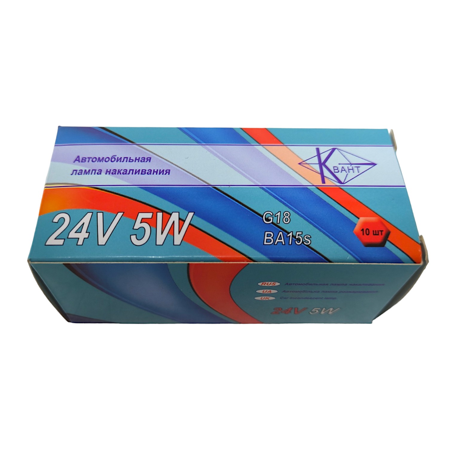Лампа габариту 5W 24V (в упак. 10 шт) Квант