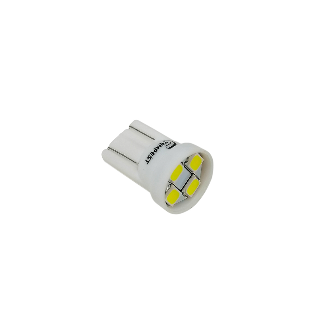 Лампа б/ц LED Т10 24V 4 діода біла Tempest