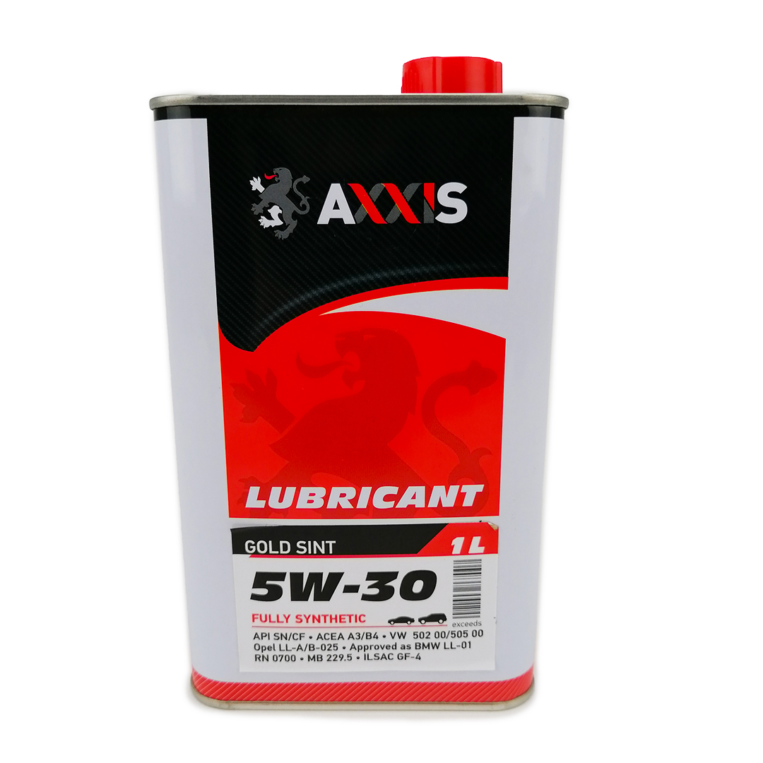 Олива моторна 5W-30 1л Gold Sint Axxis