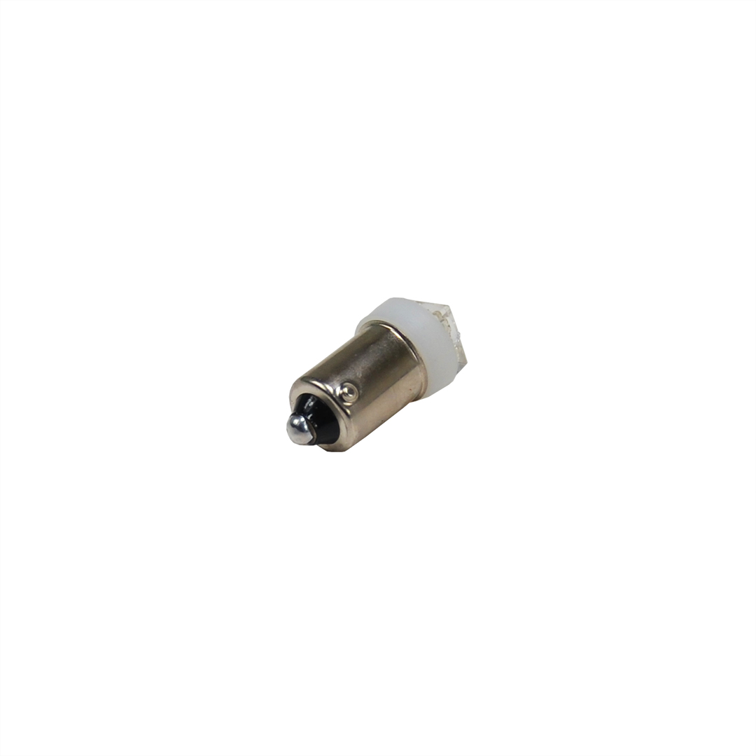 Лампа щитка приладів 2101 LED T4W 24V 1 діод біла "пірання" Crystal