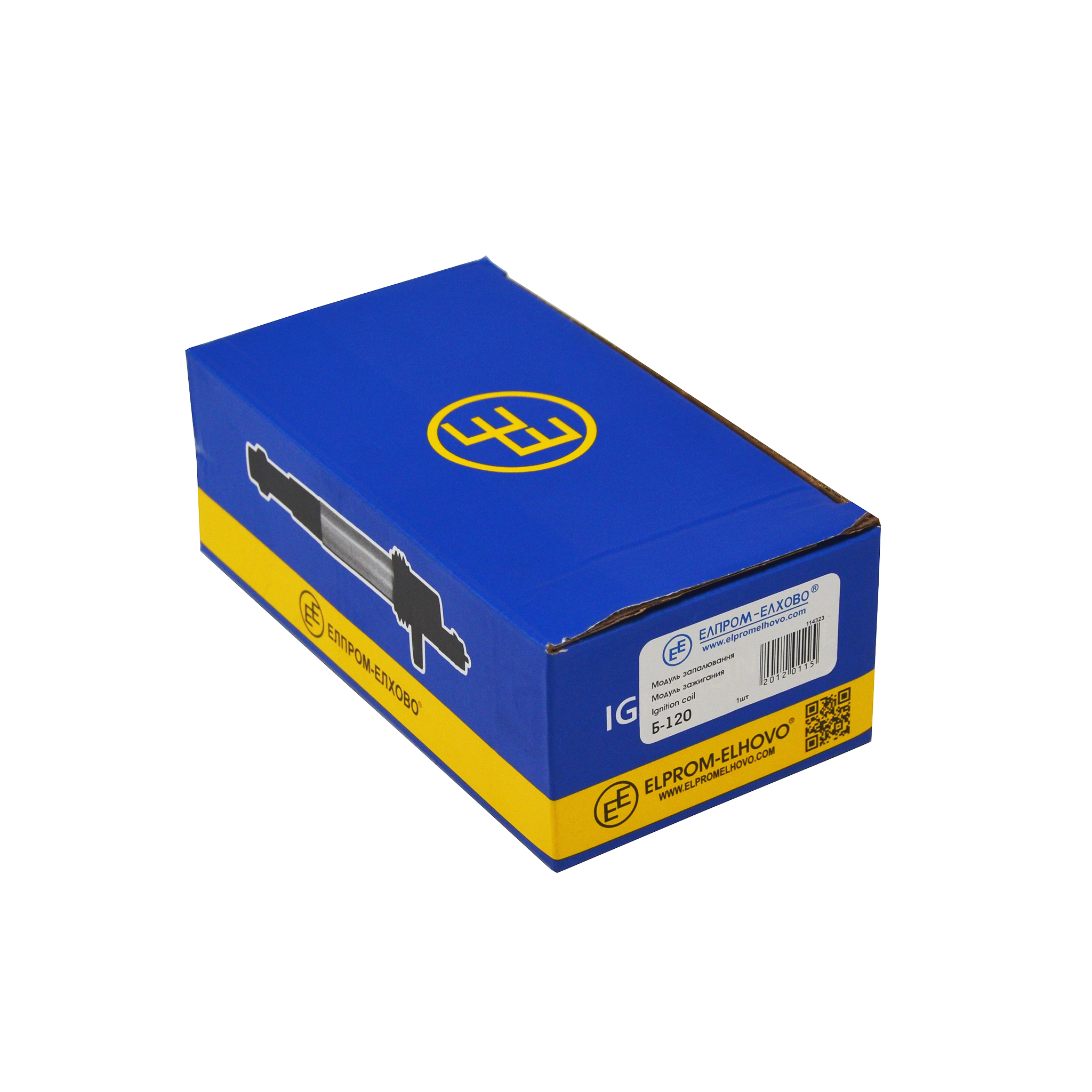 Котушка запалювання 1117, 1118, 1119, 2110, 2111, 2112, 2170, 2171, 2172 16V Elprom-Elhovo