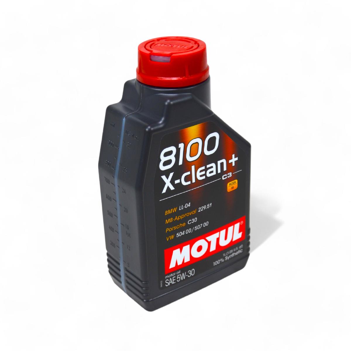 Олива моторна 5W-30 1л X-Clean+ 8100 Motul