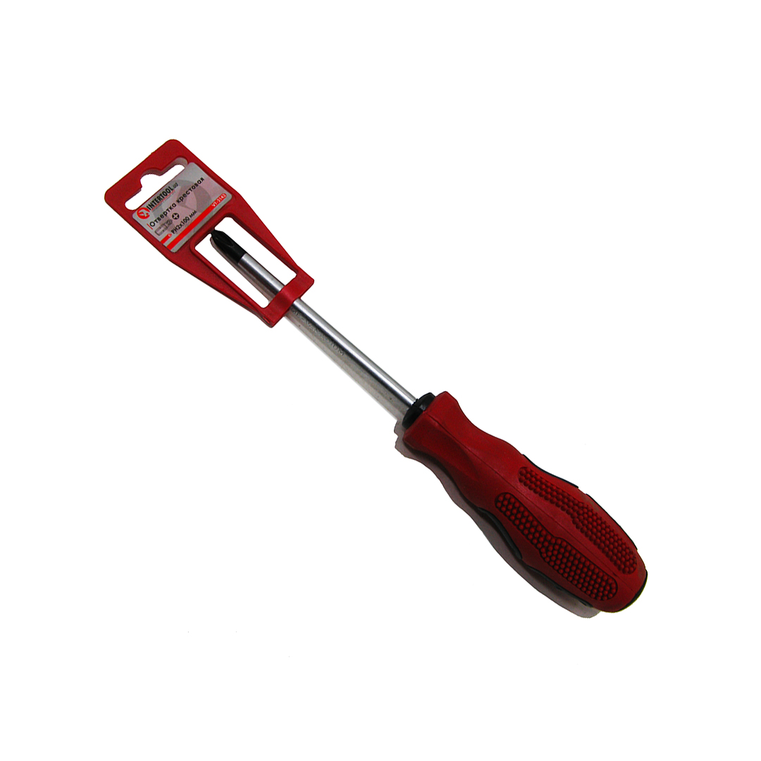 Викрутка хрестова PH2 х 100 мм Intertool