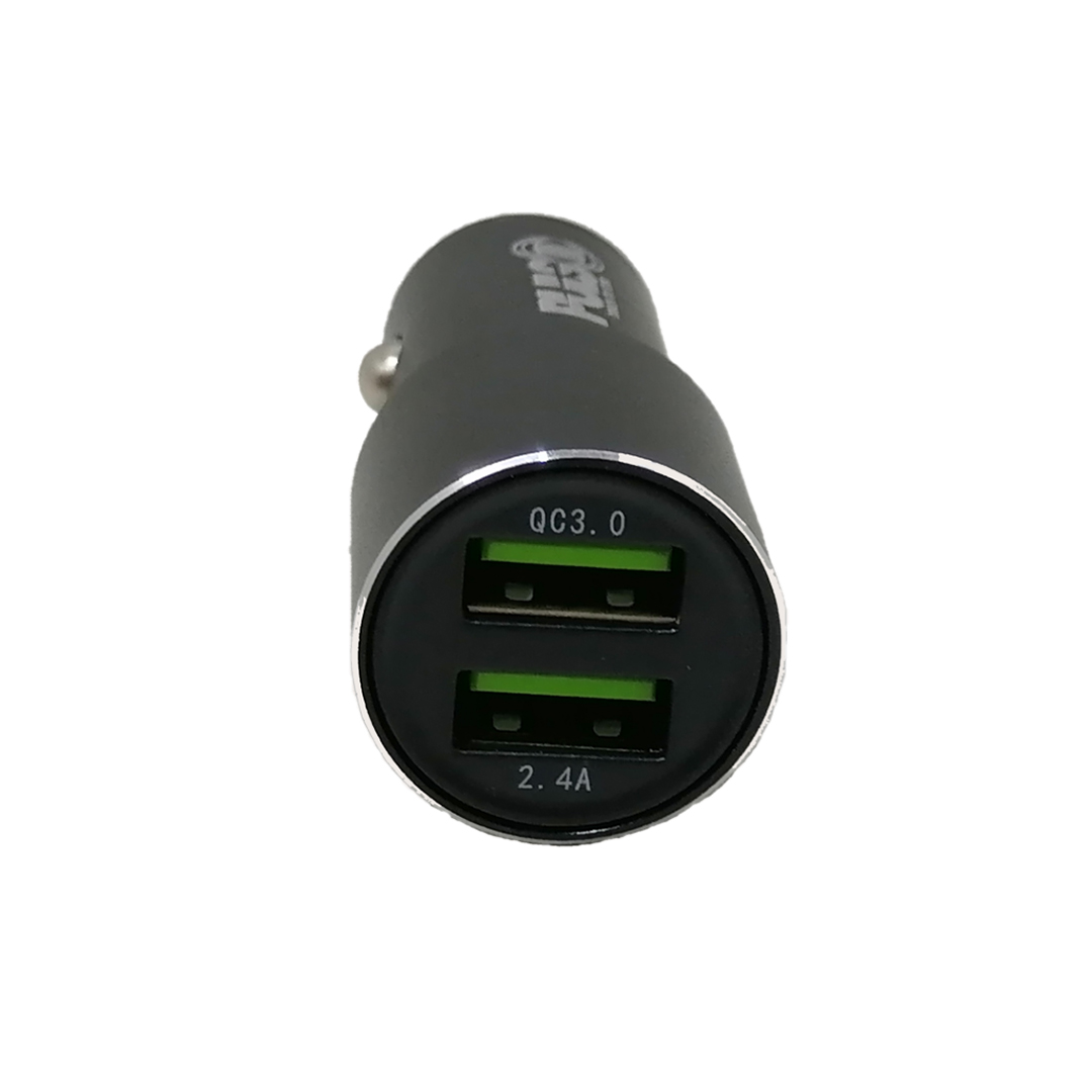 Автомобільний зарядний пристрій 2 USB 3000mA 2400mA Pulso