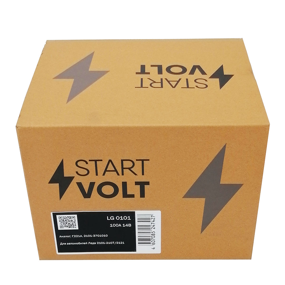 Генератор 100А 2101, 2102, 2103, 2104, 2106 StartVOLT