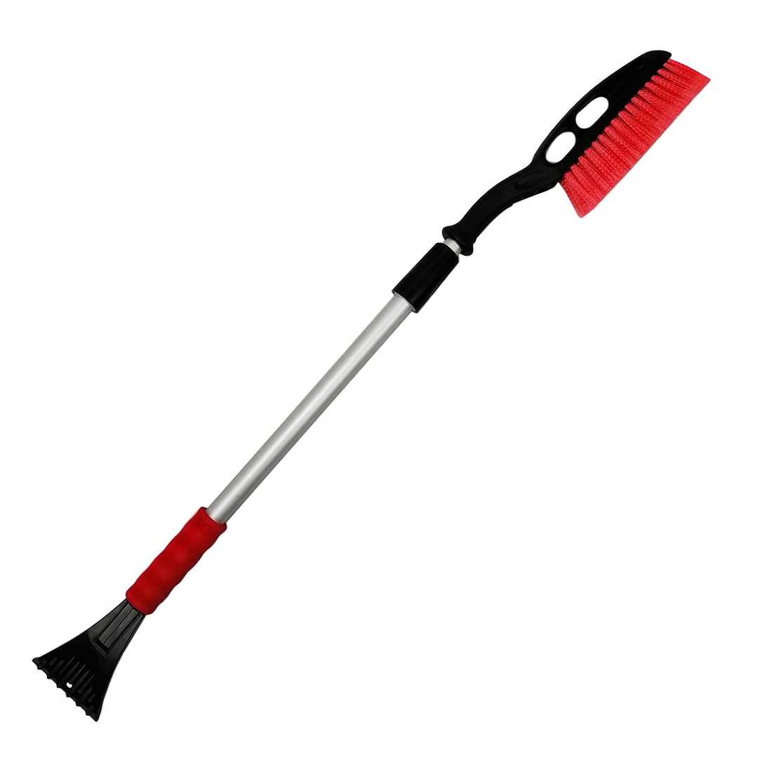 Щітка зі скребком телескопічна 99 -139 см Intertool