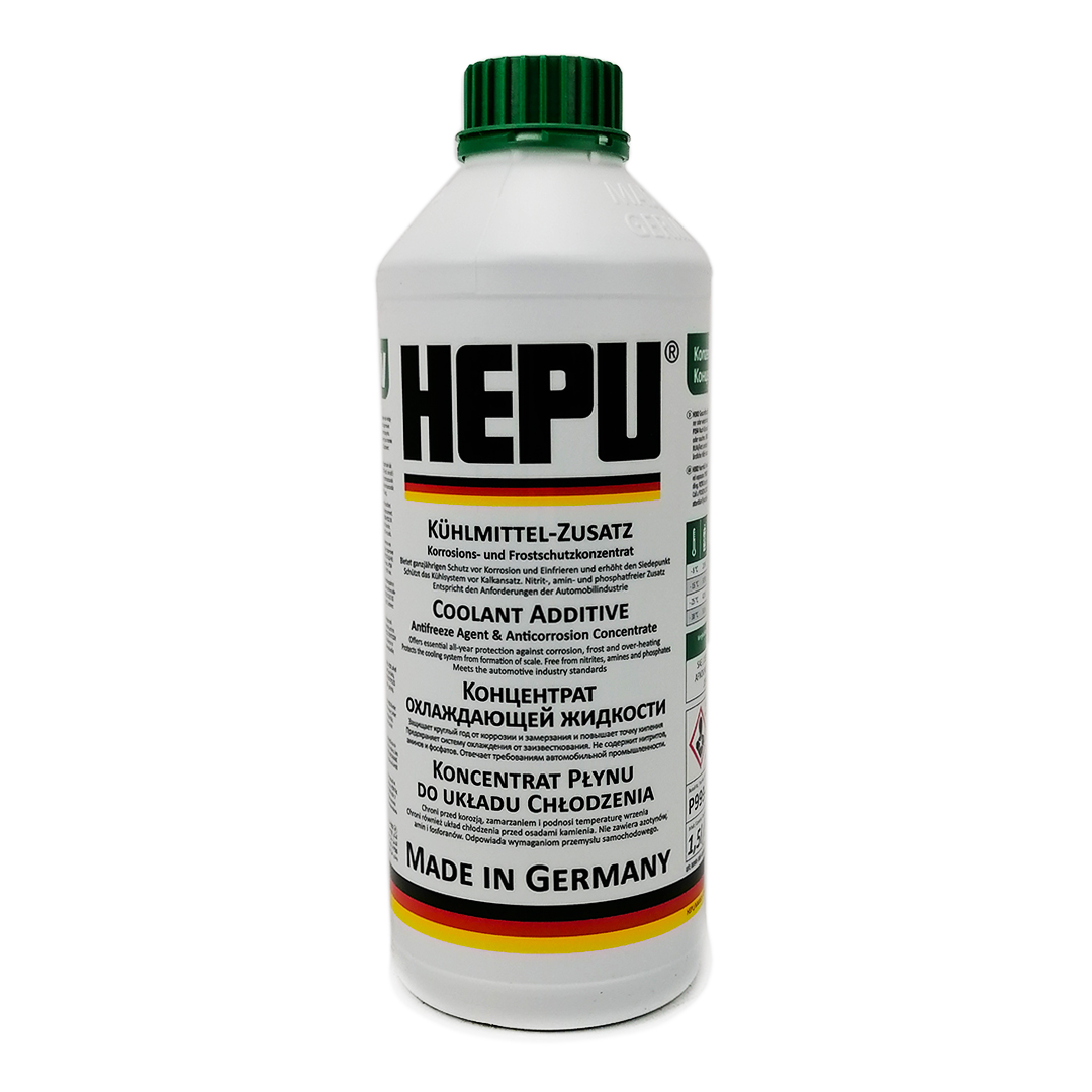 Тосол антифриз (охолоджуюча рідина) 1,5л зелений -80 G-11 (концентрат) Hepu