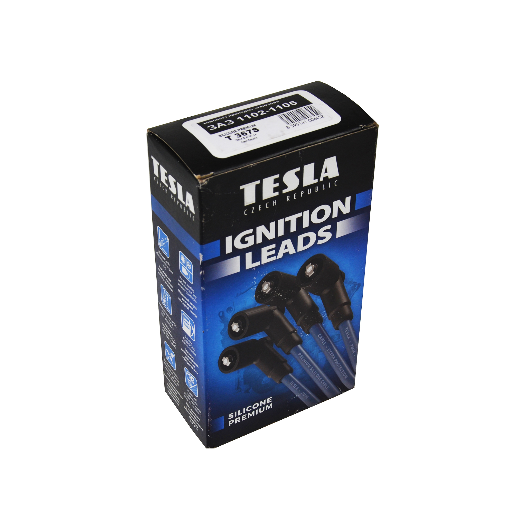 Дроти запалювання Таврія, Славута карбюратор Silicone Premium Tesla