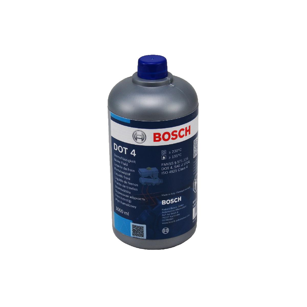 Гальмівна рідина 1л ДОТ-4 Bosch