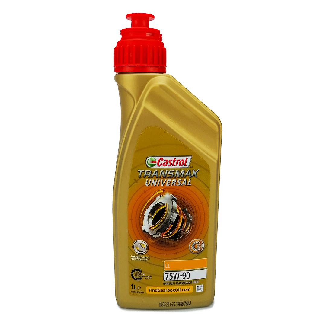 Олива трансмісійна 75W-90 1л GL-4/GL-5 Transmax Universal LL API Castrol