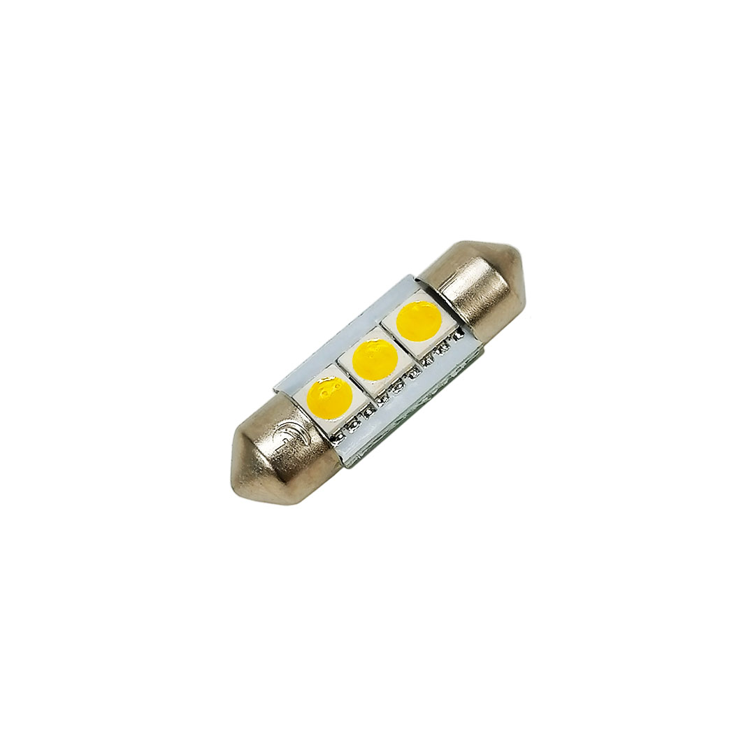 Лампа салону LED 31 мм T11 24V 3 діода Tempest